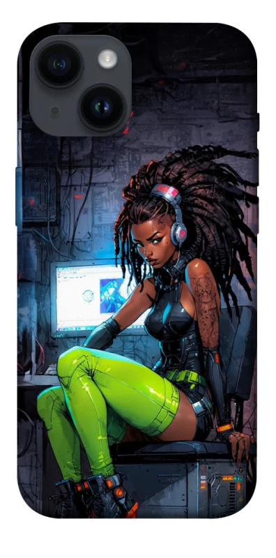 Чехол на Apple iPhone 14 (6.1") Cyber girl фото 1 из 1