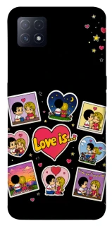 Чехол на Oppo A72 5G / A73 5G Love is ver.2 фото 1 из 1