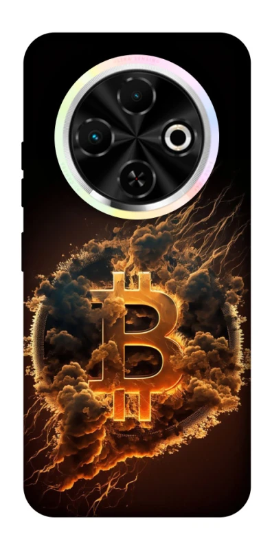 Чехол на TECNO Spark 30C Smoky Bitcoin фото 1 из 1