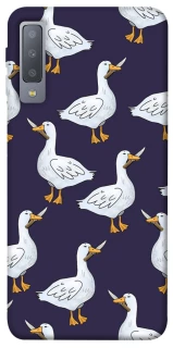 Чохол на Samsung A750 Galaxy A7 (2018) Гуси з претензією фото 1 з 1