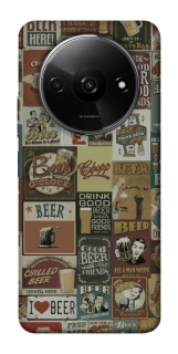 Чохол на Xiaomi Redmi A3 Retro collage ver.1 фото 1 з 1