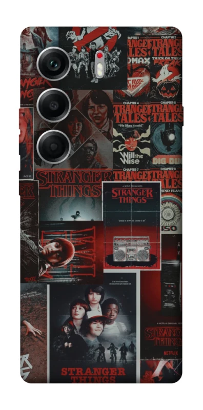 Чехол на Tecno Camon 40 Stranger Things ver.16 фото 1 из 1