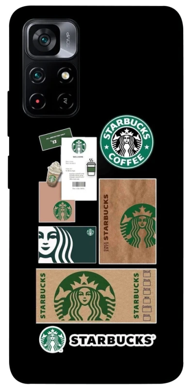Чохол на Xiaomi Poco M4 Pro 5G Starbucks coffee фото 1 з 1
