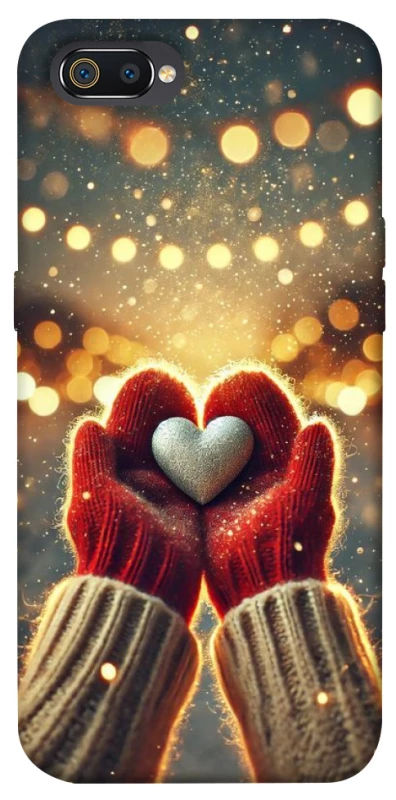 Чохол на Realme C2 Heart in hand фото 1 з 1