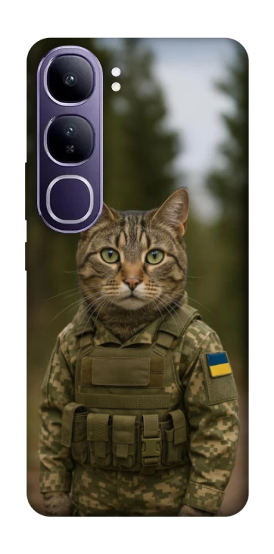 Чохол на Vivo Y300 Кіт захисник фото 1 з 1