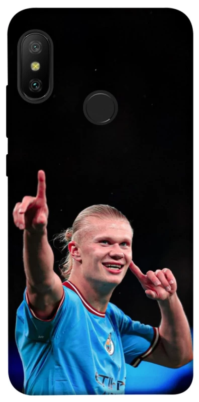 Чохол на Xiaomi Mi A2 Lite / Xiaomi Redmi 6 Pro Erling Haaland фото 1 з 1