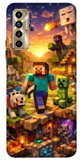 Чохол на TECNO Camon 17P Minecraft v6 фото 1 з 1