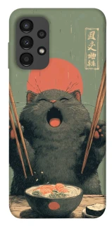 Чехол на Samsung Galaxy A13 4G Hungry Cat фото 1 из 1