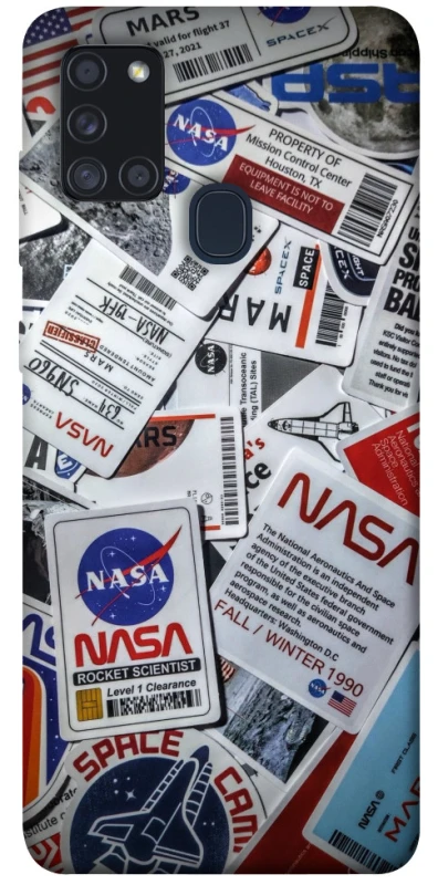 Чехол на Samsung Galaxy A21s NASA ver.4 фото 1 из 1