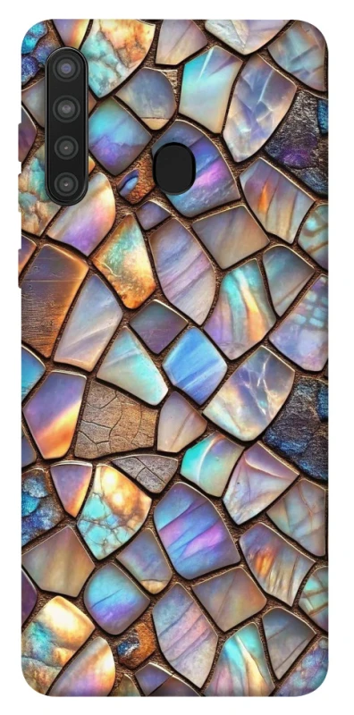 Чохол на Samsung Galaxy A21 Nature Mosaic ver.1 фото 1 з 1