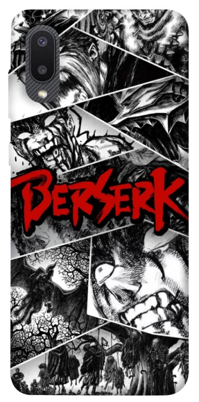 Чохол на Samsung Galaxy A02 Berserk collage ver.2 фото 1 з 1