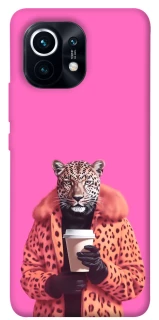 Чохол на Xiaomi Mi 11 Леопард з кавою фото 1 з 1