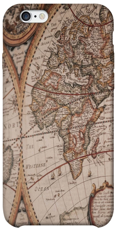 Чохол на Apple iPhone 6/6s (4.7") Карта подорожей фото 1 з 1