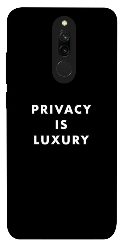 Чохол на Xiaomi Redmi 8 Privacy is luxury фото 1 з 1