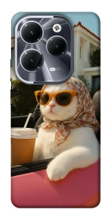 Чехол на Infinix Hot 40 Pro Stylish Cat Cruise фото 1 Чехол на Infinix Hot 40 Pro Stylish Cat Cruise фото 1 из 1