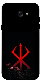 Чехол на Samsung A720 Galaxy A7 (2017) Berserk Red Logo фото 1 из 1