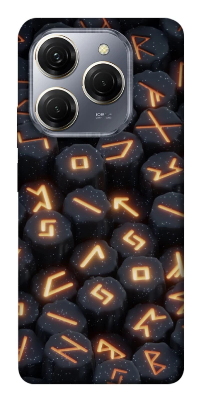 Чохол на TECNO Spark 20 Pro Вогняні руни фото 1 з 1