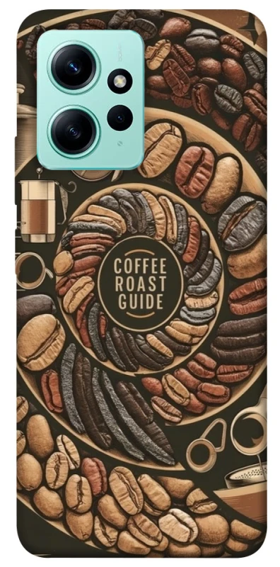 Чехол на Xiaomi Redmi Note 12 4G Coffee roast guide фото 1 из 1