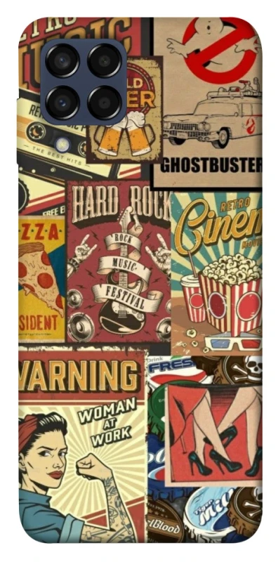 Чохол на Samsung Galaxy M33 5G Retro collage ver.2 фото 1 з 1