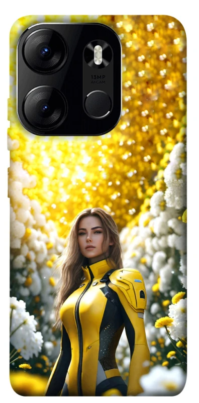 Чохол на Tecno Spark Go 2023 Cyber space girl ver.2 фото 1 з 1