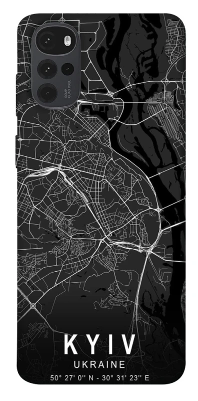 Чохол на Motorola Moto G22 Kyiv map фото 1 з 1