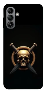 Чохол на Samsung Galaxy A04s Golden Skull фото 1 з 1