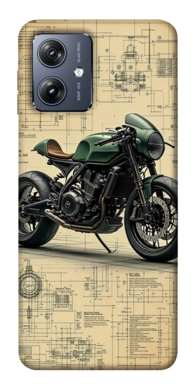 Чохол на Motorola Moto G54 Bike model фото 1 Чохол на Motorola Moto G54 Bike model фото 1 з 1