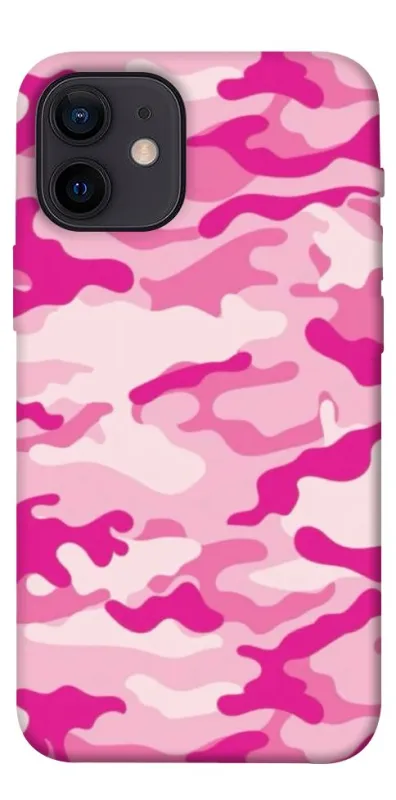 Чехол на Apple iPhone 12 mini (5.4") camouflage pink фото 1 из 1