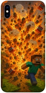 Чохол на Apple iPhone X (5.8") Minecraft v7 фото 1 з 1