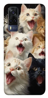 Чохол на Vivo Y53s Коти фото 1 з 1