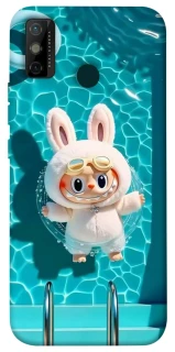 Чехол на TECNO Spark 6 Go Labubu in the pool ver.2 фото 1 из 1