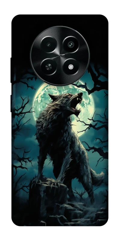 Чохол на Realme Narzo 70x Вовк під місяцем фото 1 з 1