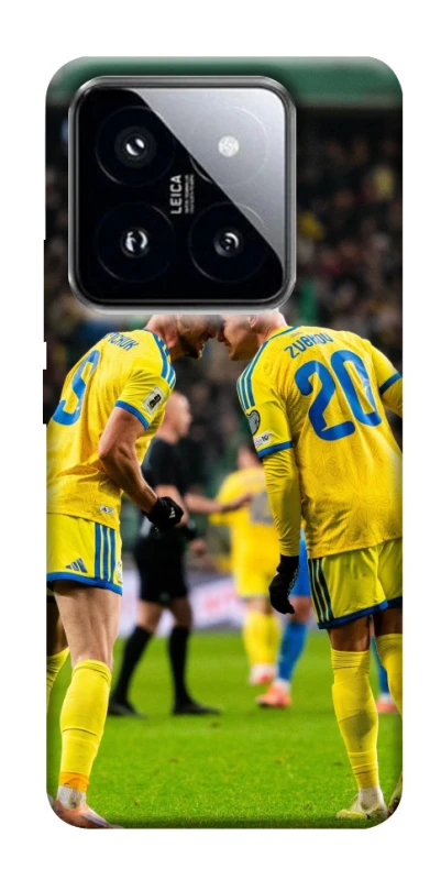 Чехол на Xiaomi 14 Pro UA-Football ver.2 фото 1 из 1
