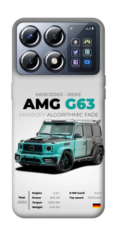 Чохол на Xiaomi POCO X8 Pro Mint amg G63 фото 1 з 1