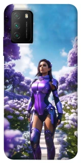 Чохол на Xiaomi Poco M3 Cyber space girl ver.4 фото 1 з 1