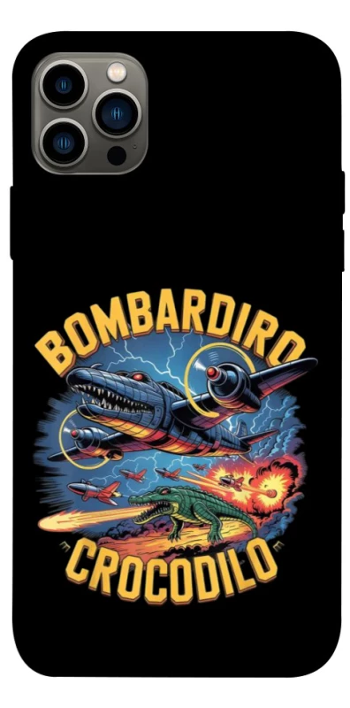 Чохол на Apple iPhone 12 Pro (6.1") Bombardino Crocodilo v2 фото 1 з 1