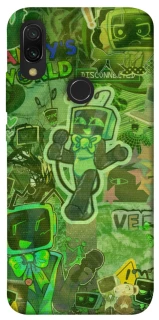 Чохол на Xiaomi Redmi 7 Dandysworld tv green theme фото 1 з 1