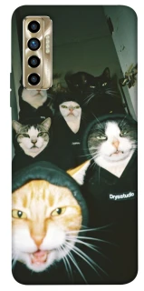 Чохол на TECNO Camon 17P Сatsss фото 1 з 1