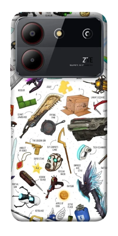 Чохол на ZTE Blade A54 4G Equipment ver.2 фото 1 з 1