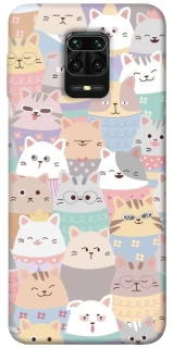 Чехол на Xiaomi Redmi Note 9s / Note 9 Pro / Note 9 Pro Max Funny Kittens ver.2 фото 1 из 1