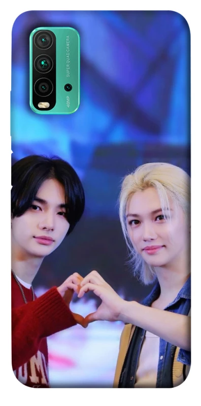 Чехол на Xiaomi Redmi Note 9 4G / Redmi 9 Power Felix & HyunJin фото 1 из 1
