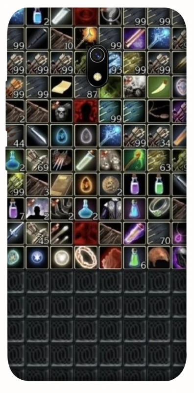 Чехол на Xiaomi Redmi 8a Inventory menu ver.2 фото 1 из 1