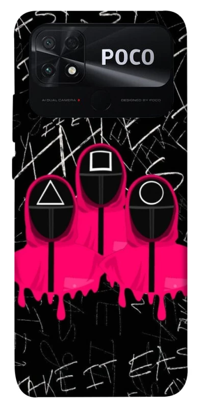 Чохол на Xiaomi Poco C40 squid game v4 фото 1 з 1
