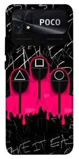 Чохол на Xiaomi Poco C40 squid game v4 фото 1 з 1