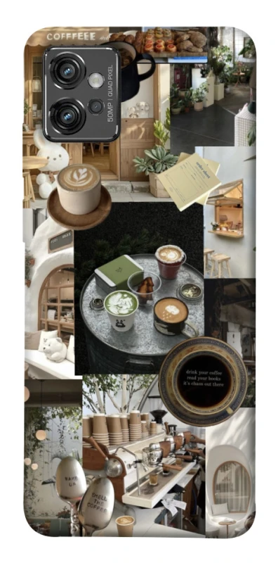 Чохол на Motorola Moto G32 Coffee collage ver.4 фото 1 з 1