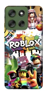 Чохол на Motorola Moto G56 5G Roblox Characters Collage фото 1 з 1