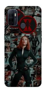 Чохол на Oppo A53 / A32 / A33 Black Widow фото 1 з 1