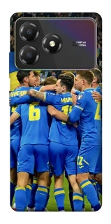 Чехол на ZTE Blade A36 Сборная Украины v3 фото 1 из 1