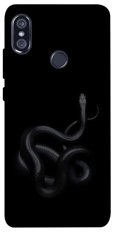 Чехол на Xiaomi Redmi Note 5 Pro / Note 5 (AI Dual Camera) Black snake фото 1 из 1