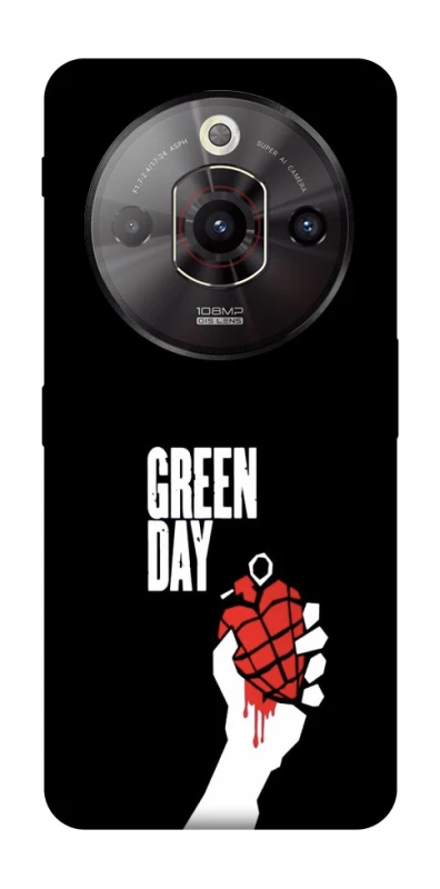 Чохол на ZTE Nubia Focus Pro Green Day logo фото 1 з 1